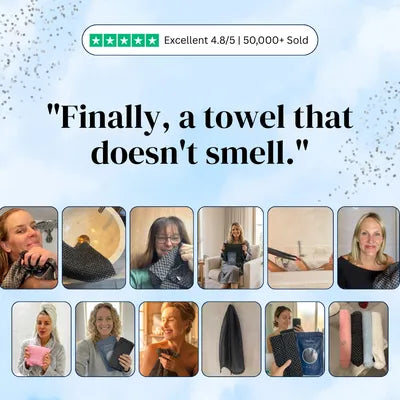 Exfoliating Antibacterial Shower Towel